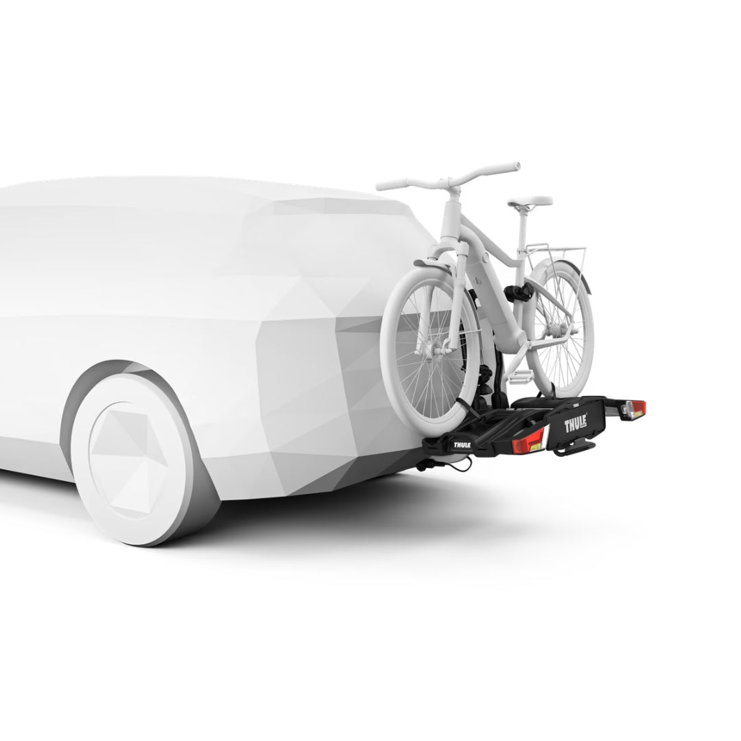 Thule EasyFold XT 2 Towbar Bike Carrier - Foldable and compact carrier for 2 bikes, 933100