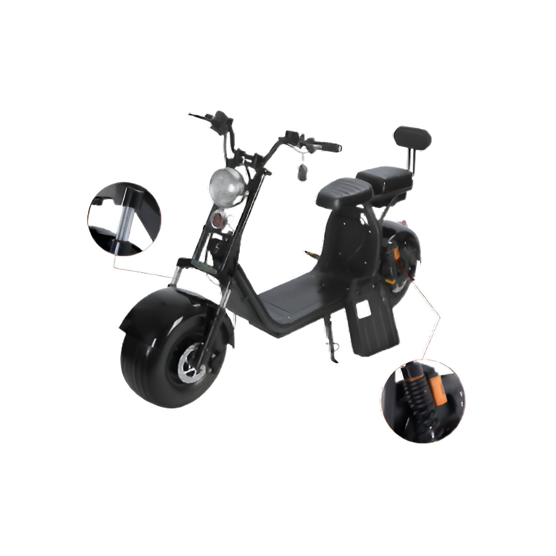 Fanco City Coco Range 2 Autonomie 110 Km 1500 Watt 40ah